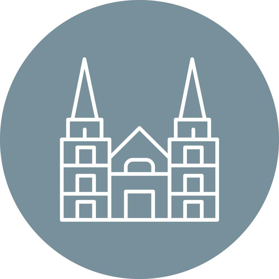 Cologne Line Icon vector