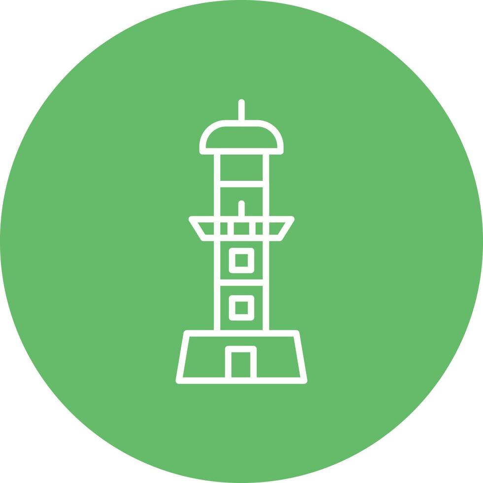 Newzealand Monument Line Icon vector