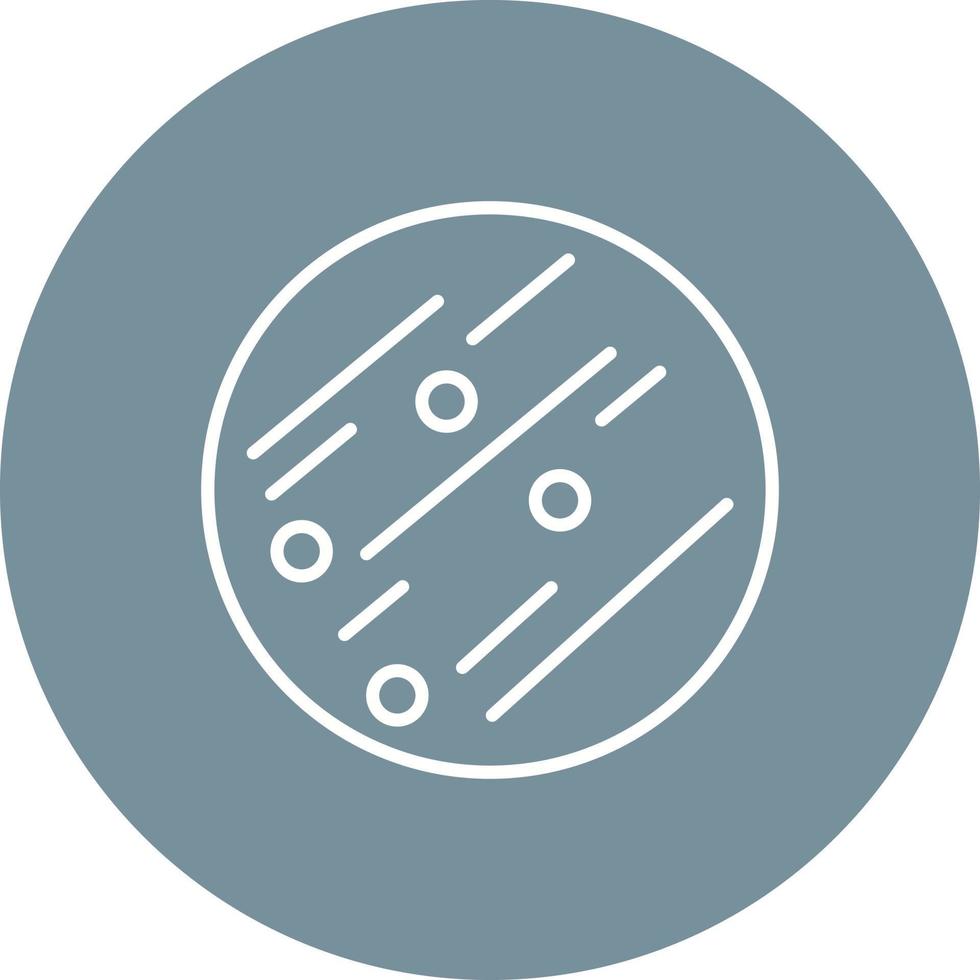 Jupiter Line Icon vector