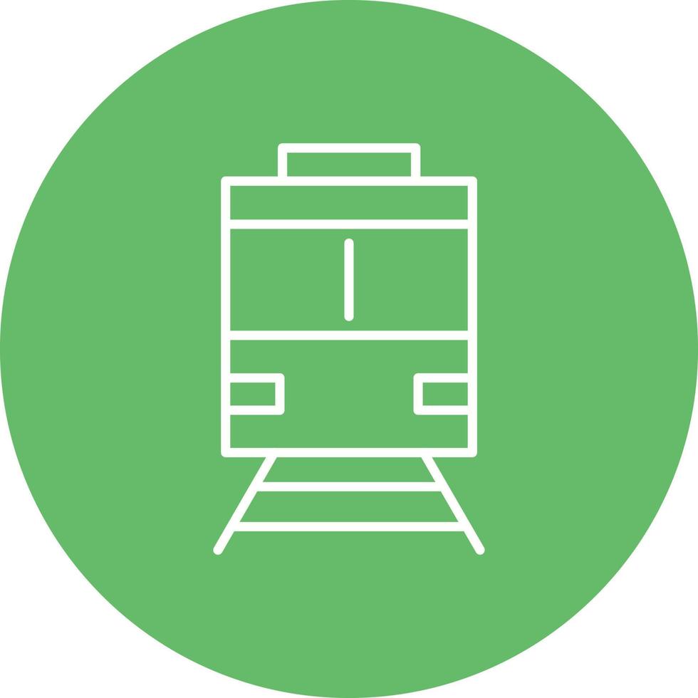 Train Line Icon vector