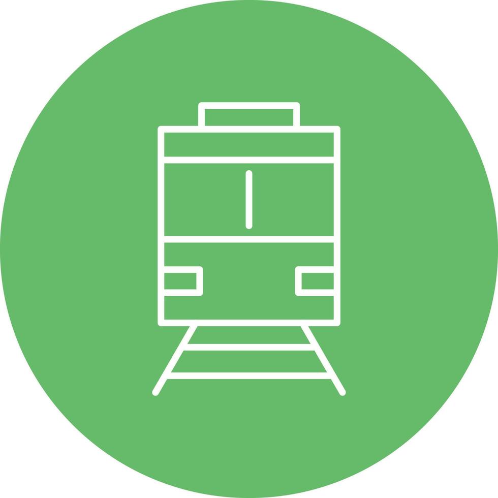 Train Line Icon vector