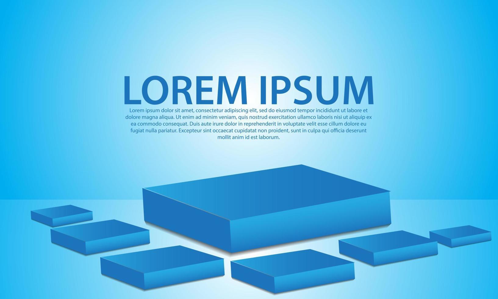 podium background templates for products vector