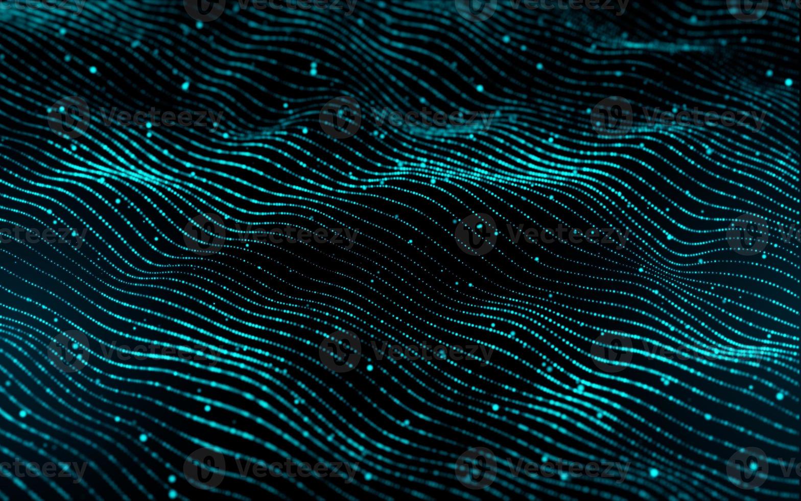 Abstract background fluiding particle with color photo