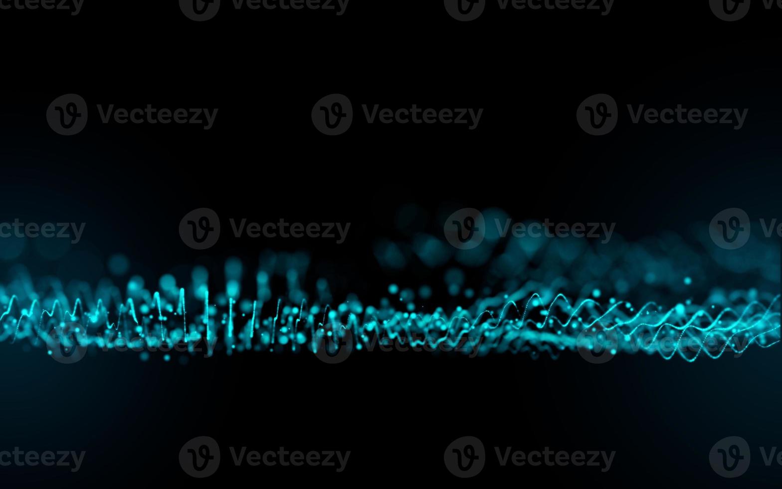 Abstract background fluiding particle with color photo