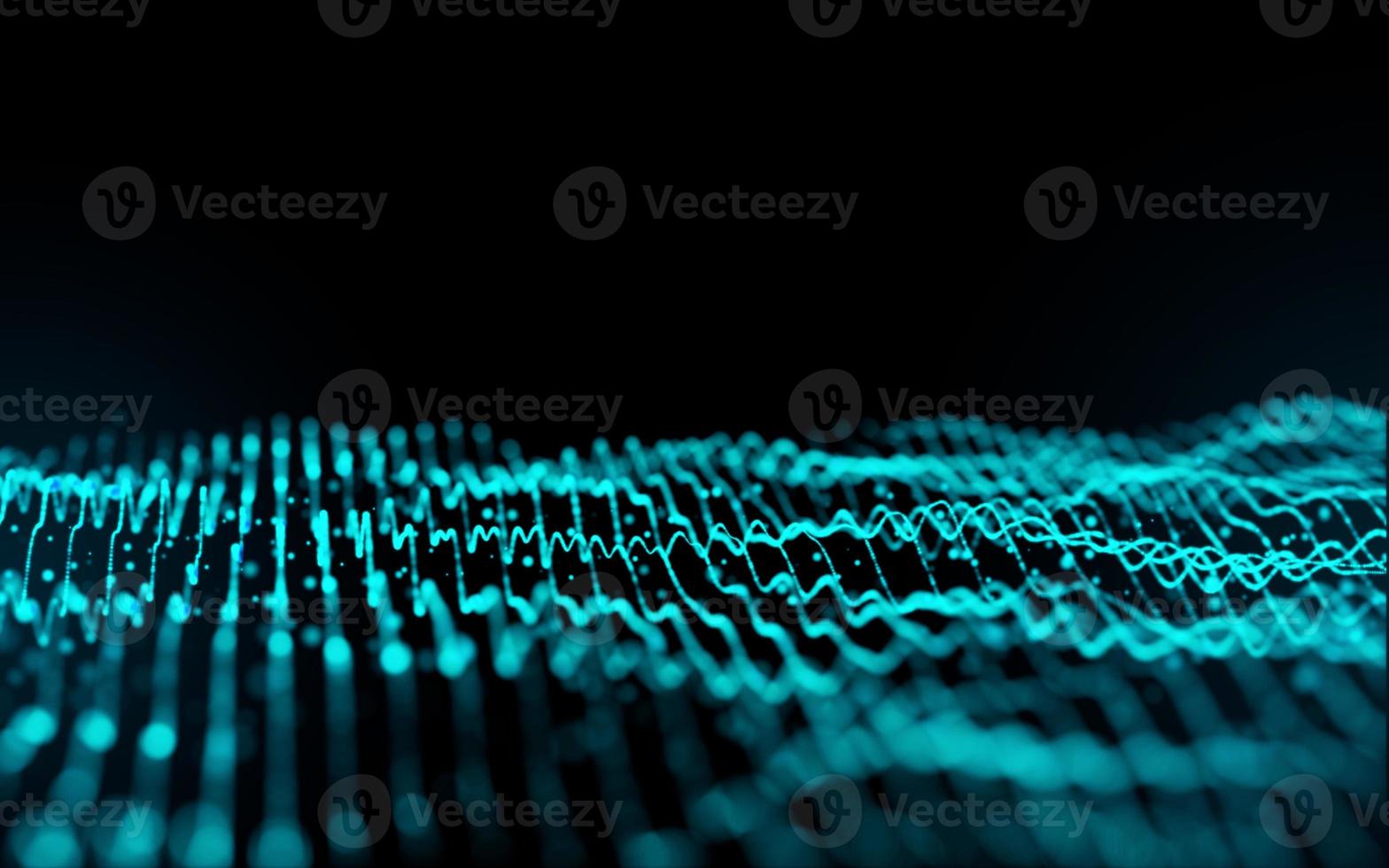 Abstract background fluiding particle with color photo