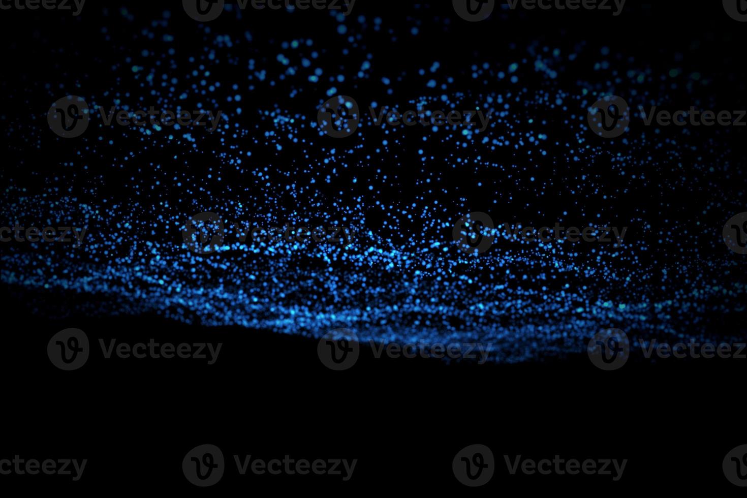 Abstract background fluiding particle with color photo