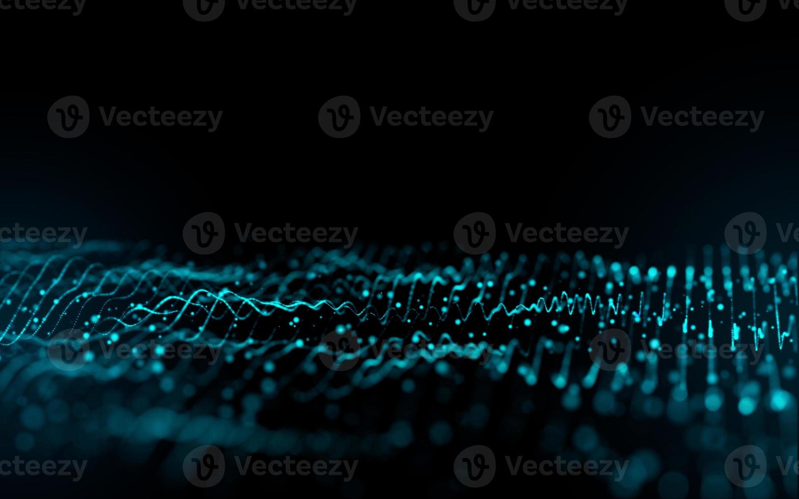Abstract background fluiding particle with color photo