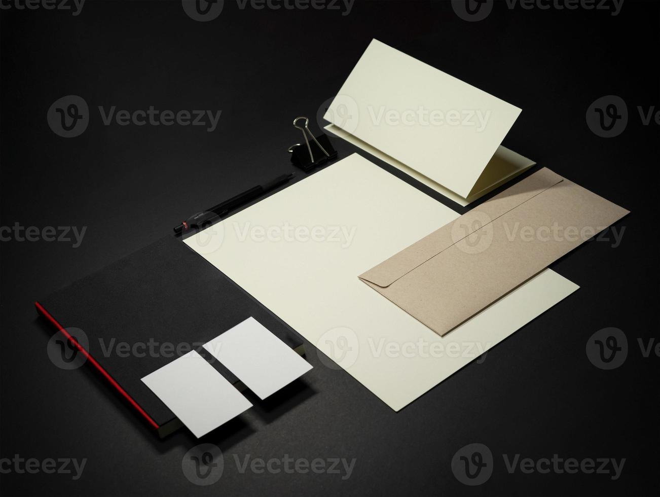 Branding mockup letterhead businesscard notepad envelope photo