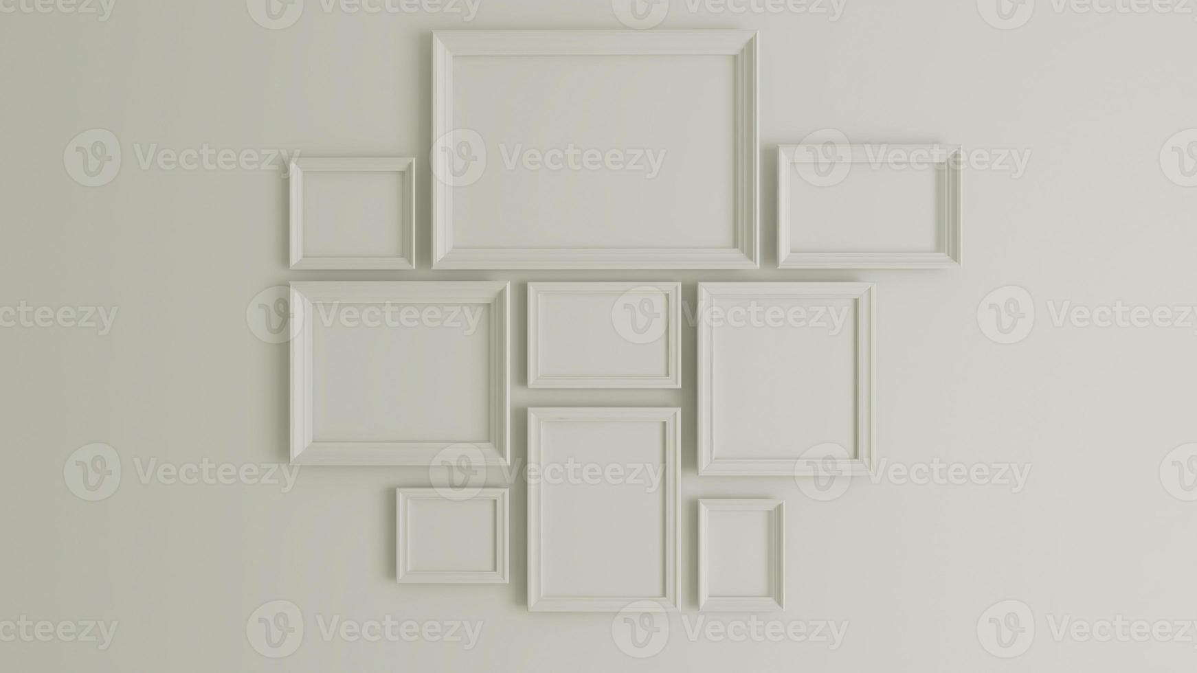 horizontal and vertical collage photo or picture art realistic 3D rendering