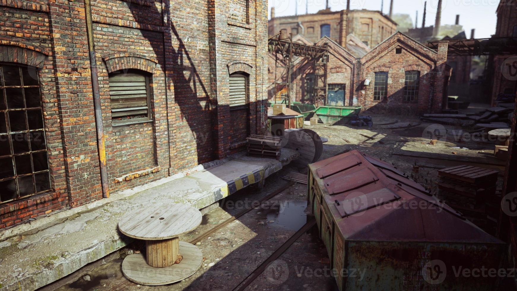 old brewery brick factory buildings photo