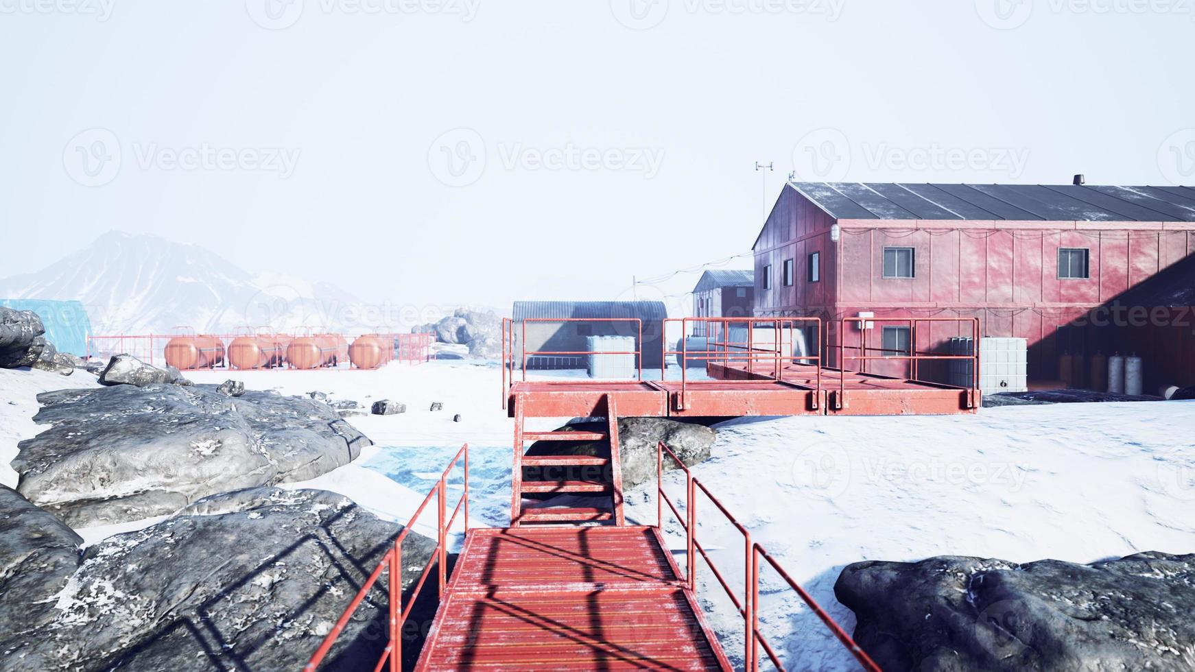 Brown Station is an Antarctic base and scientific research station photo