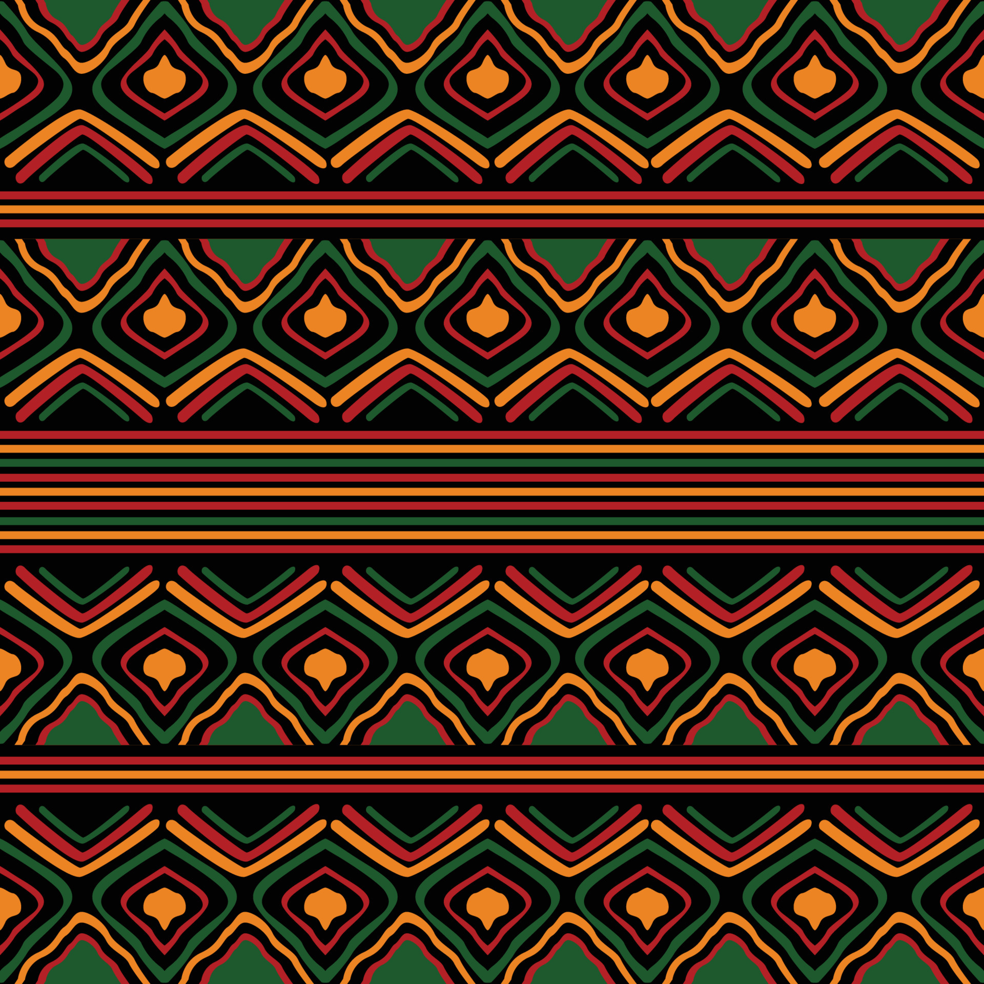 Pan Africa Seamless Pattern 6680187 Vector Art at Vecteezy