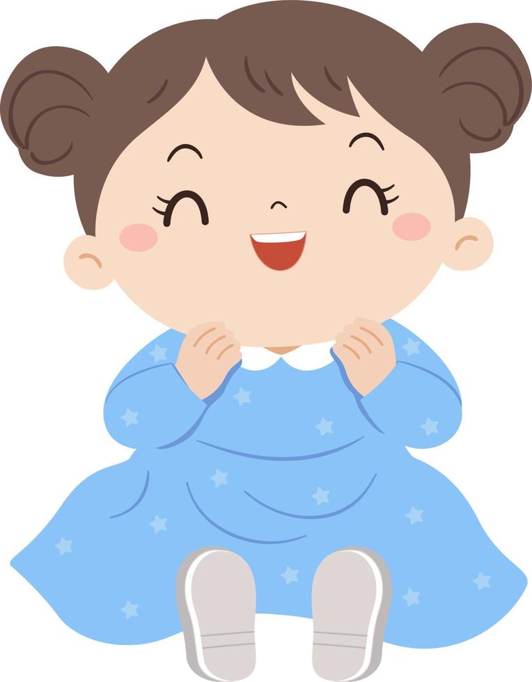 Girl Happy Illustration vector