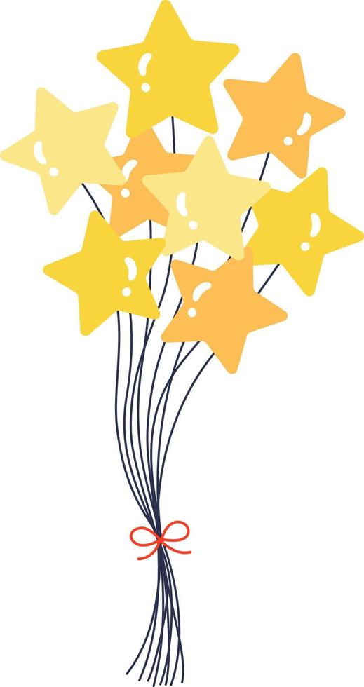 Star Balloon Illustration vector