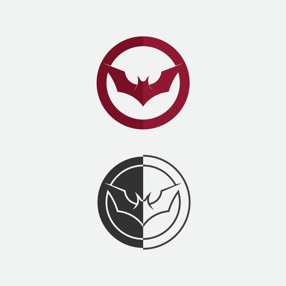 Bat logo animal and vector, wings, black, halloween, vampire, gothic, illustration, design bat icon vector