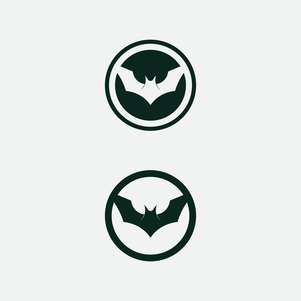 Bat logo animal and vector, wings, black, halloween, vampire, gothic, illustration, design bat icon vector