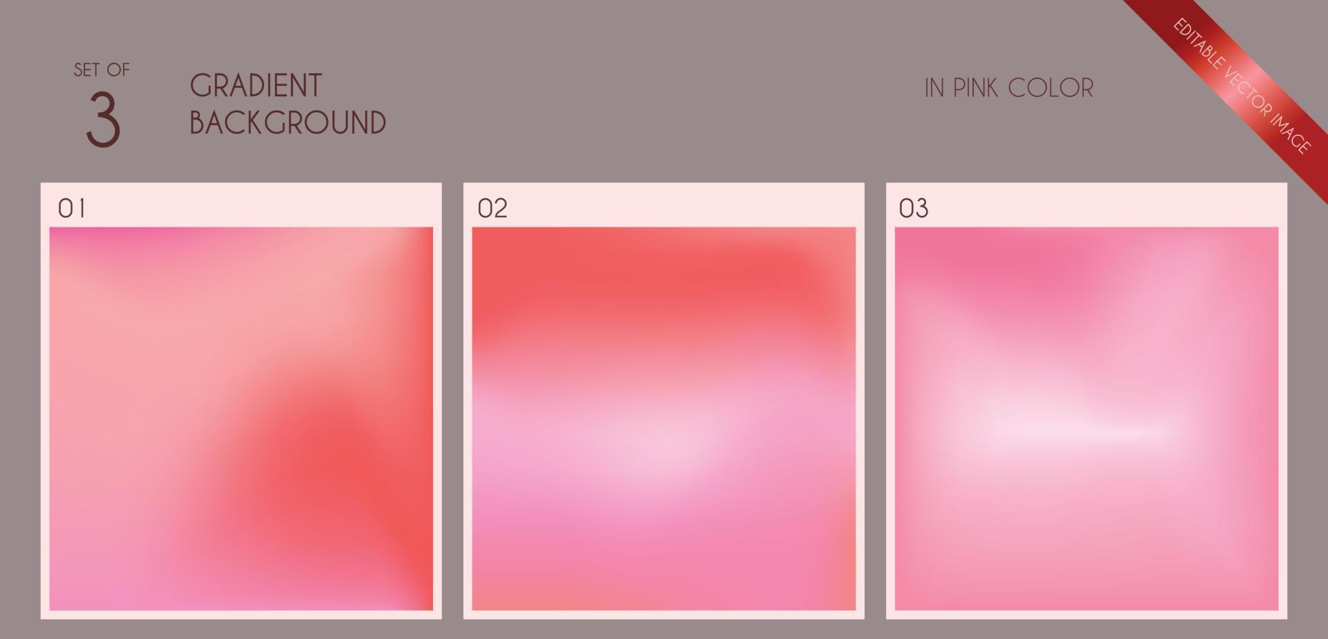 gradient color background pink abstract layout vector