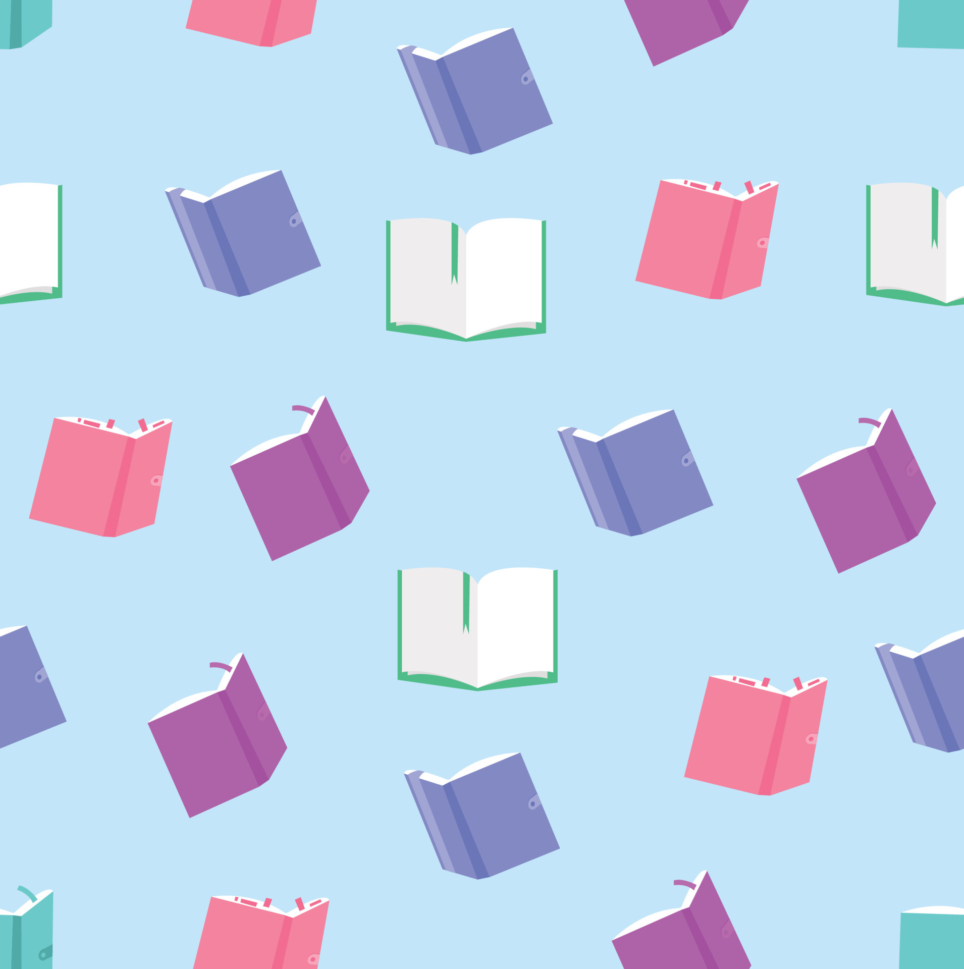 Colorful Book Wallpaper