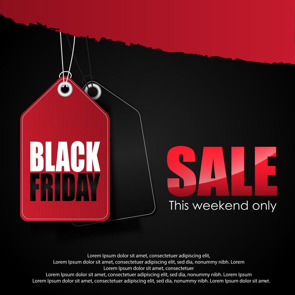 Black friday Sale vector