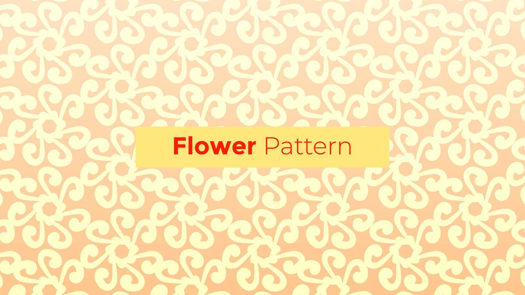 circular abstract flower pattern vector