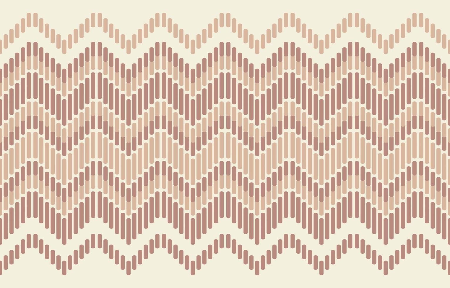 Ethnic Aztec abstract ikat art. Seamless motif triangle chevron pattern in tribal, Navajo folk embroidery, and Mexican style. geometric art ornament print.Design for carpet, wallpaper, textile. vector