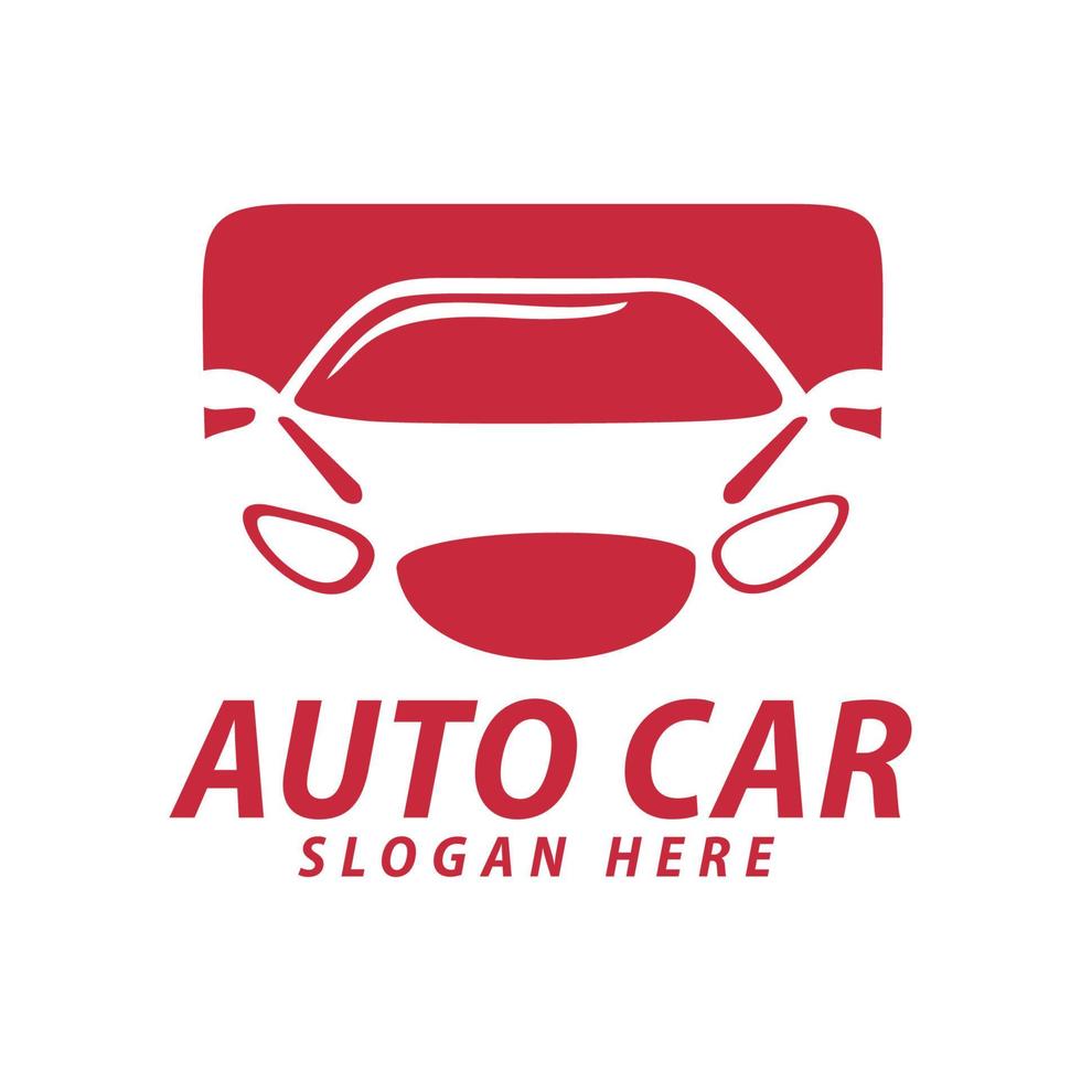 plantilla de concepto de diseño de logotipo de garaje de reparación de automóviles automotrices vector