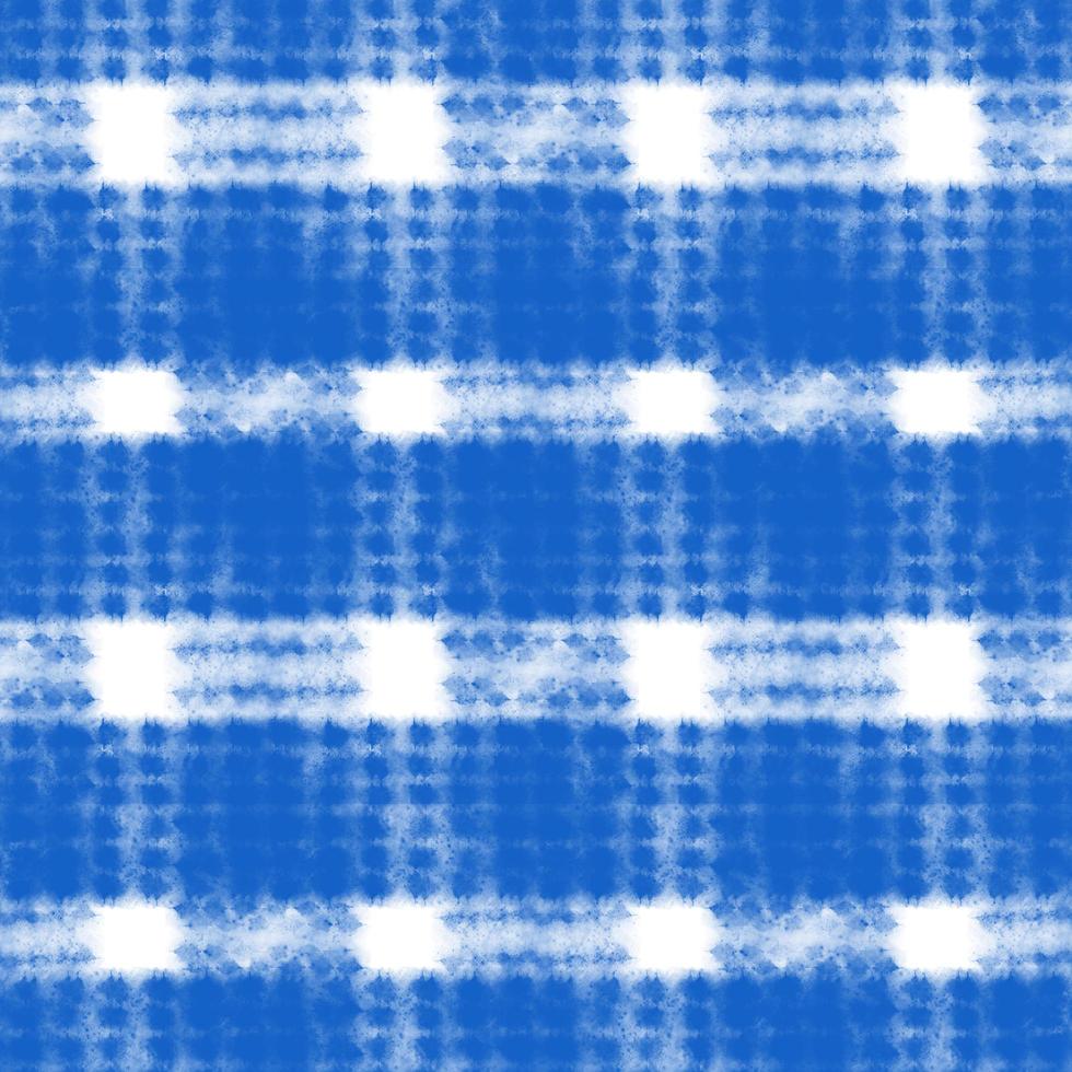 Tie dye, Shibori, Blue abstract batik seamless pattern. Watercolor backgrounds photo