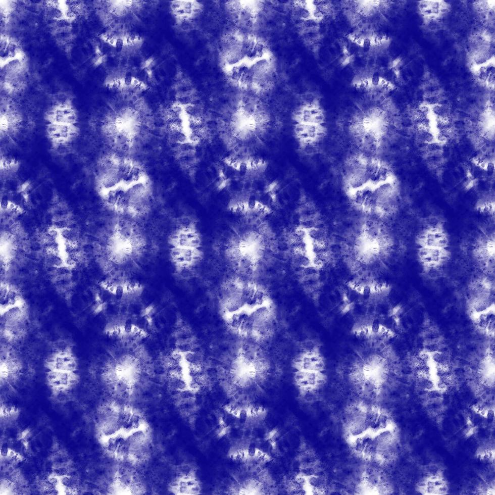 Tie Dye Shibori Pattern-Indigo Blue Batik Seamless Background photo