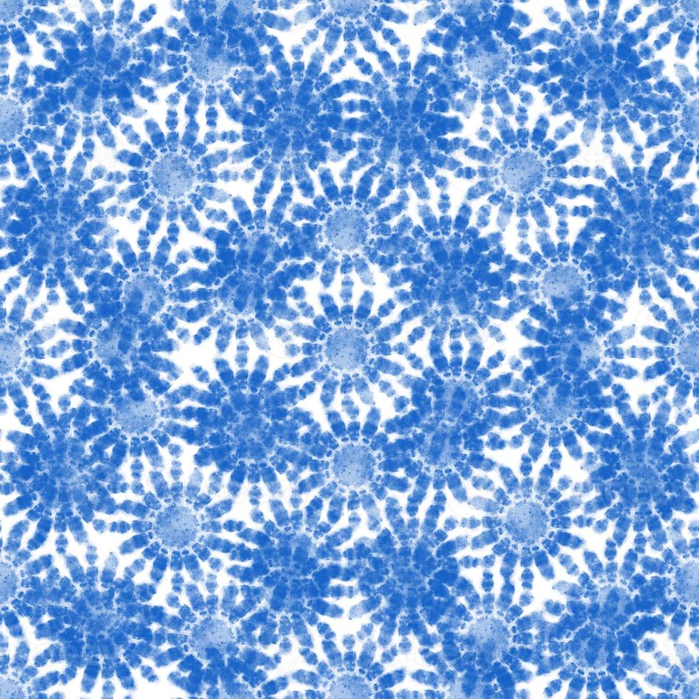 Tie dye, Shibori, abstract batik seamless pattern. Watercolor backgrounds photo