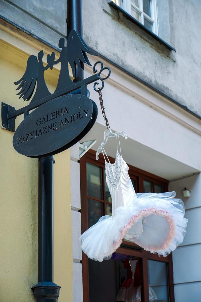 poznan, polonia, 2014. przyjazne anioly galería tienda en poznan foto
