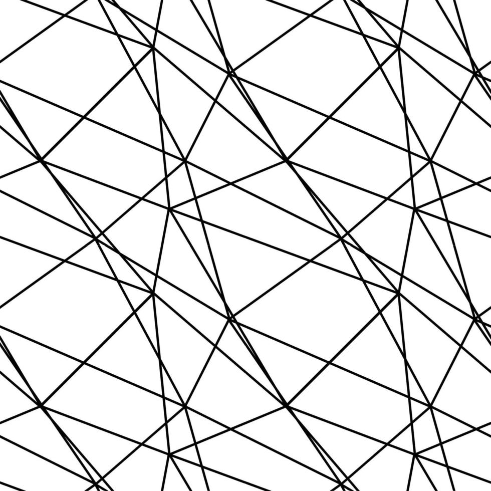 triangle mosaic of thin lines seamless pattern, background for wrapping paper textile vector