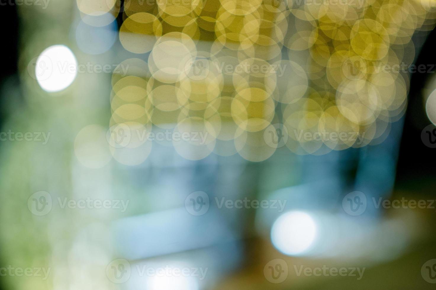 Colorful lights On New Year's Day, Bokeh circle lights, background image with copy space. photo