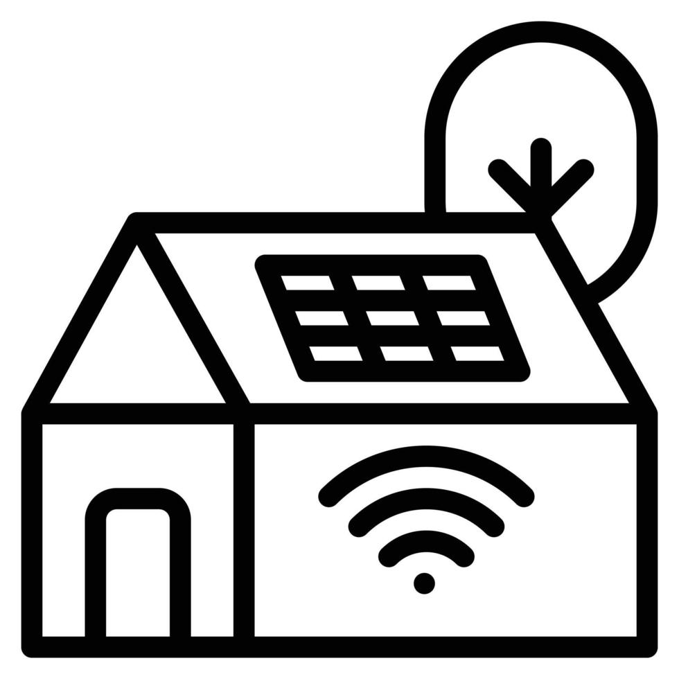 smart home icon vector illustration .