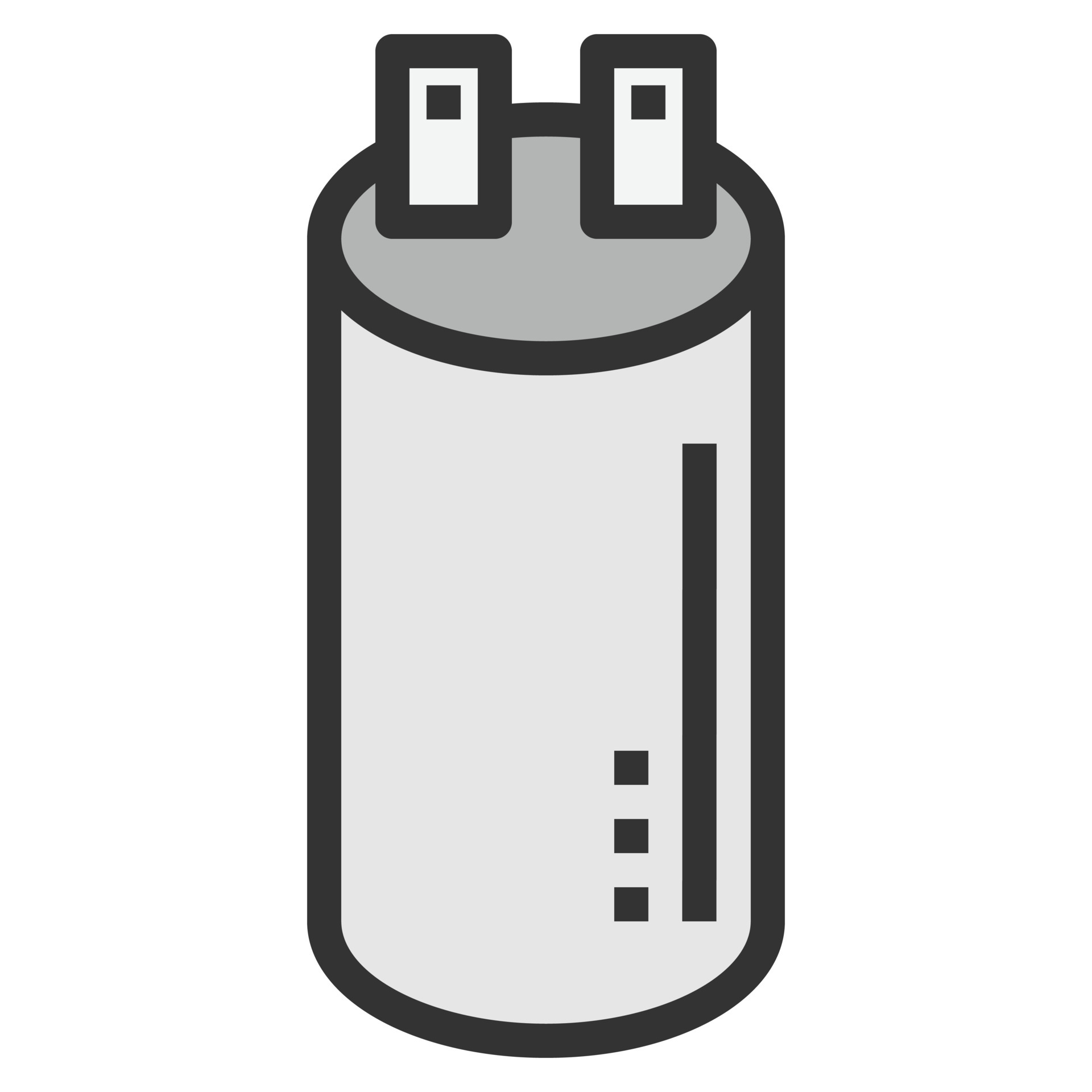 capacitor icon vector illustration . 6689904 Vector Art at Vecteezy