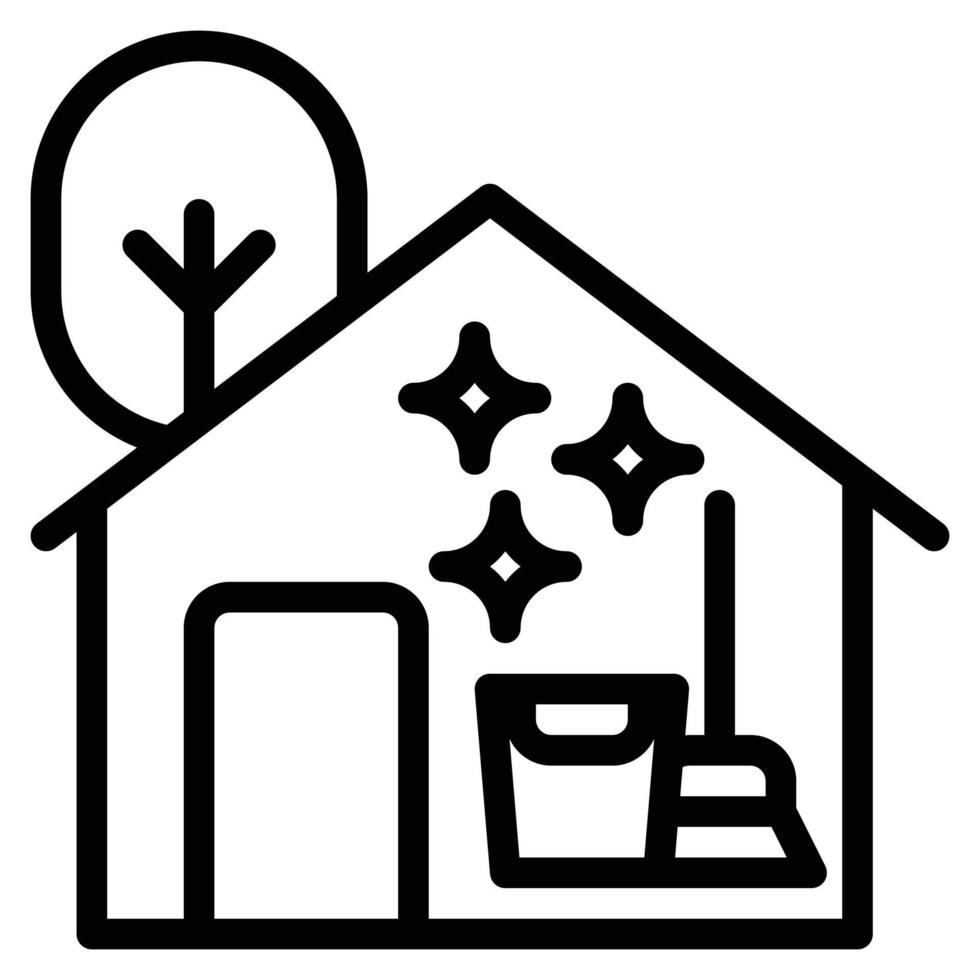 house service icon vector illustration .