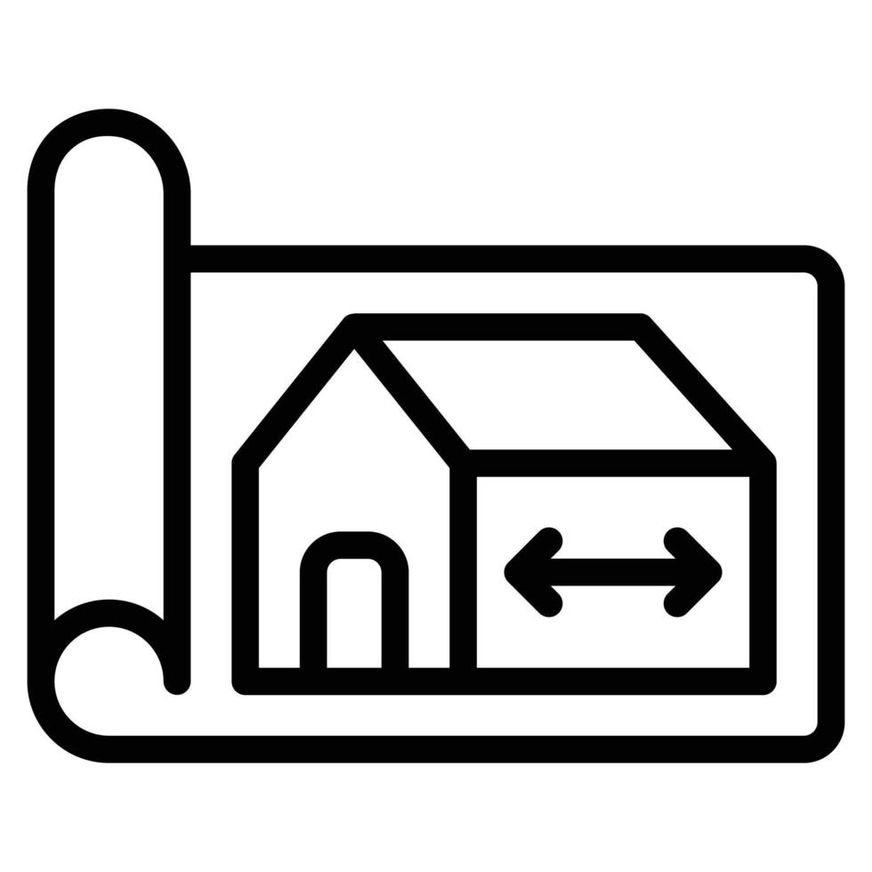 blueprint icon vector illustration .