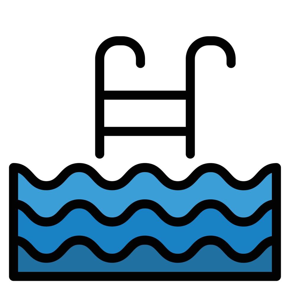 pool icon vector illustration .