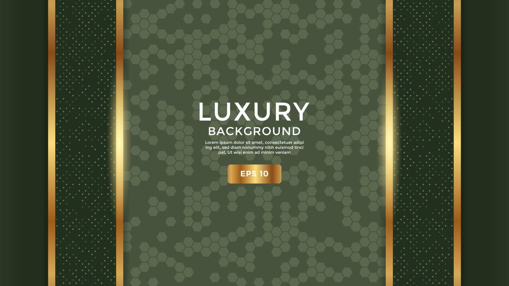 Premium luxury background with pattern on background. Vector premium background for banner, wallpaper. Eps10