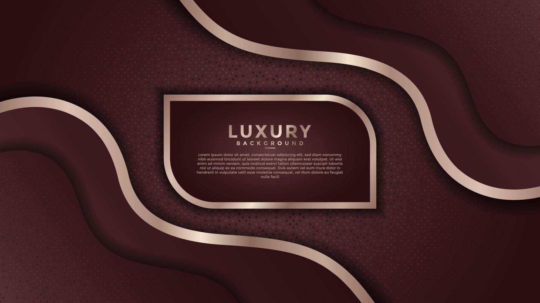 Premium luxury background with pattern on background. Vector premium background for banner, wallpaper. Eps10