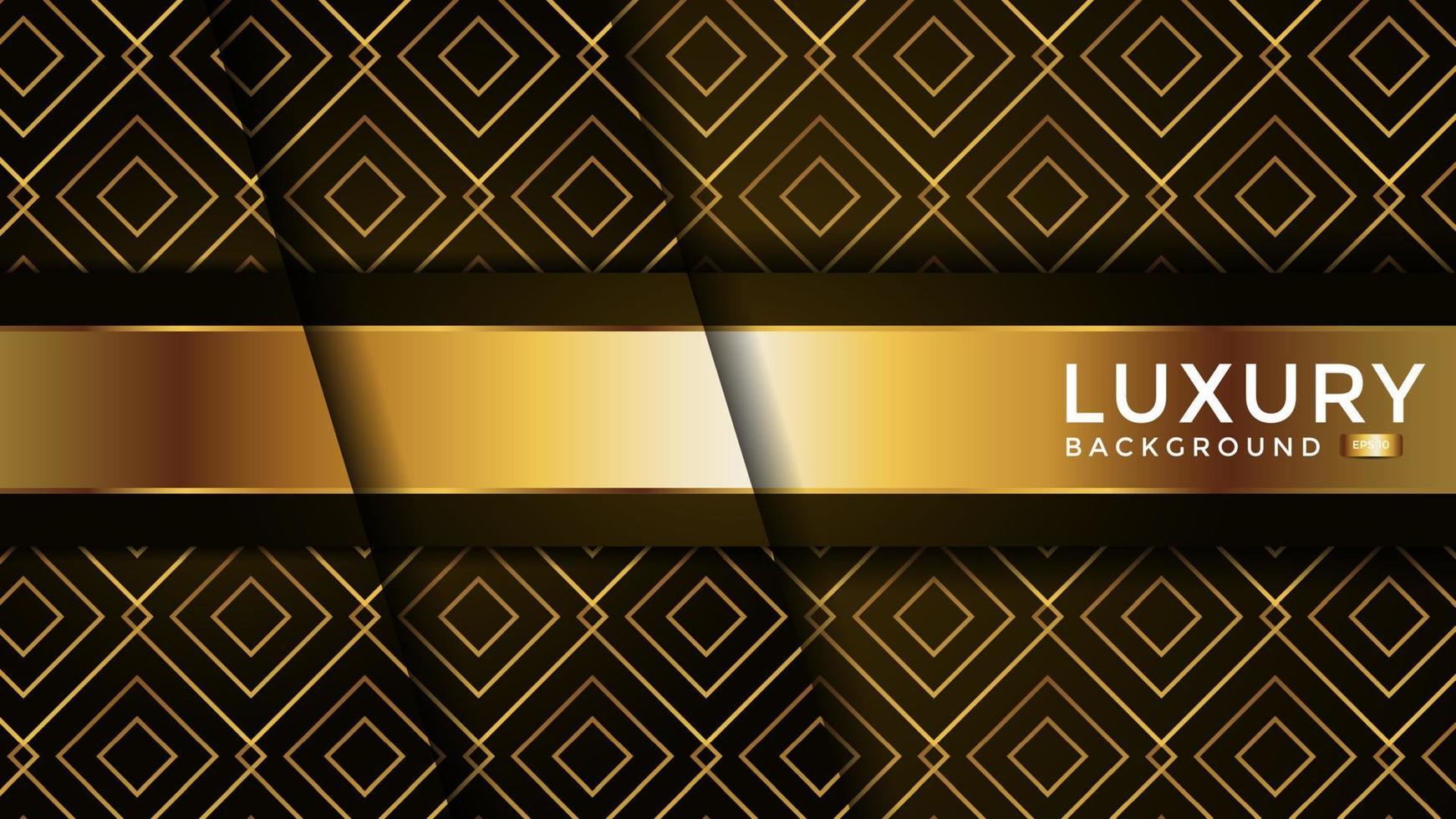 fondo de lujo premium con patrón en el fondo. fondo de vector premium para banner, fondo de pantalla. eps10