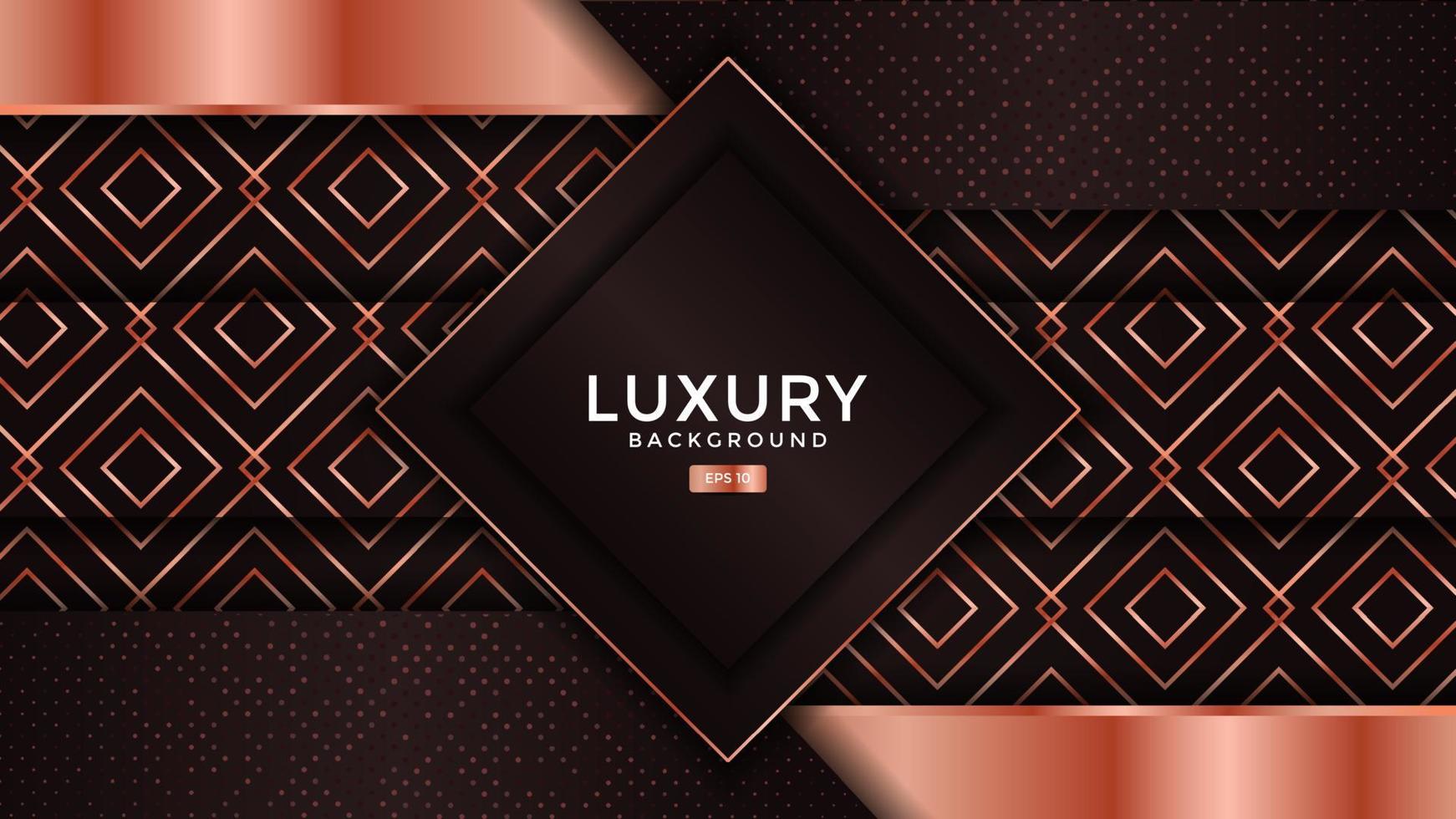 Premium luxury background with pattern on background. Vector premium background for banner, wallpaper. Eps10
