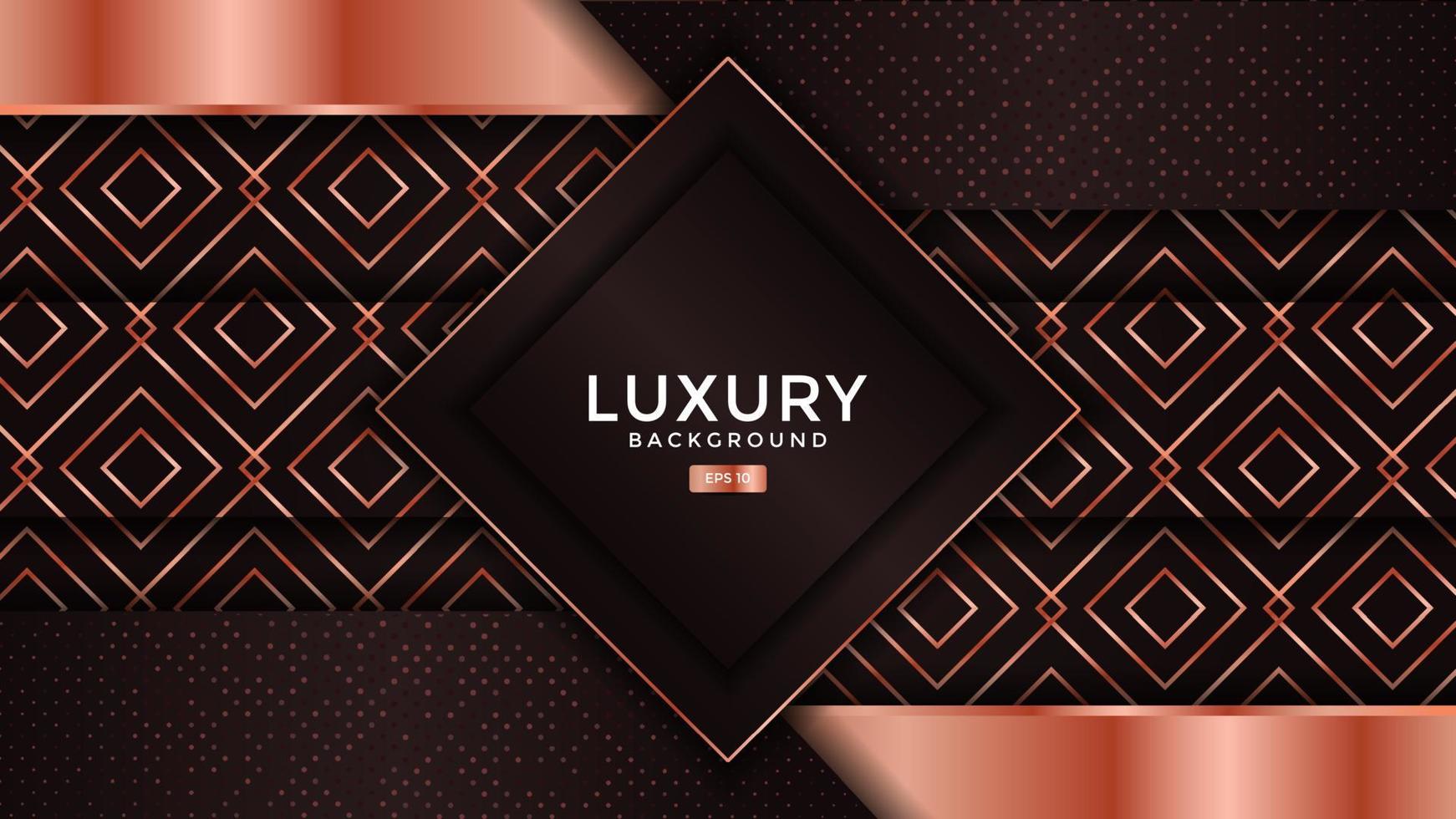 Premium luxury background with pattern on background. Vector premium background for banner, wallpaper. Eps10