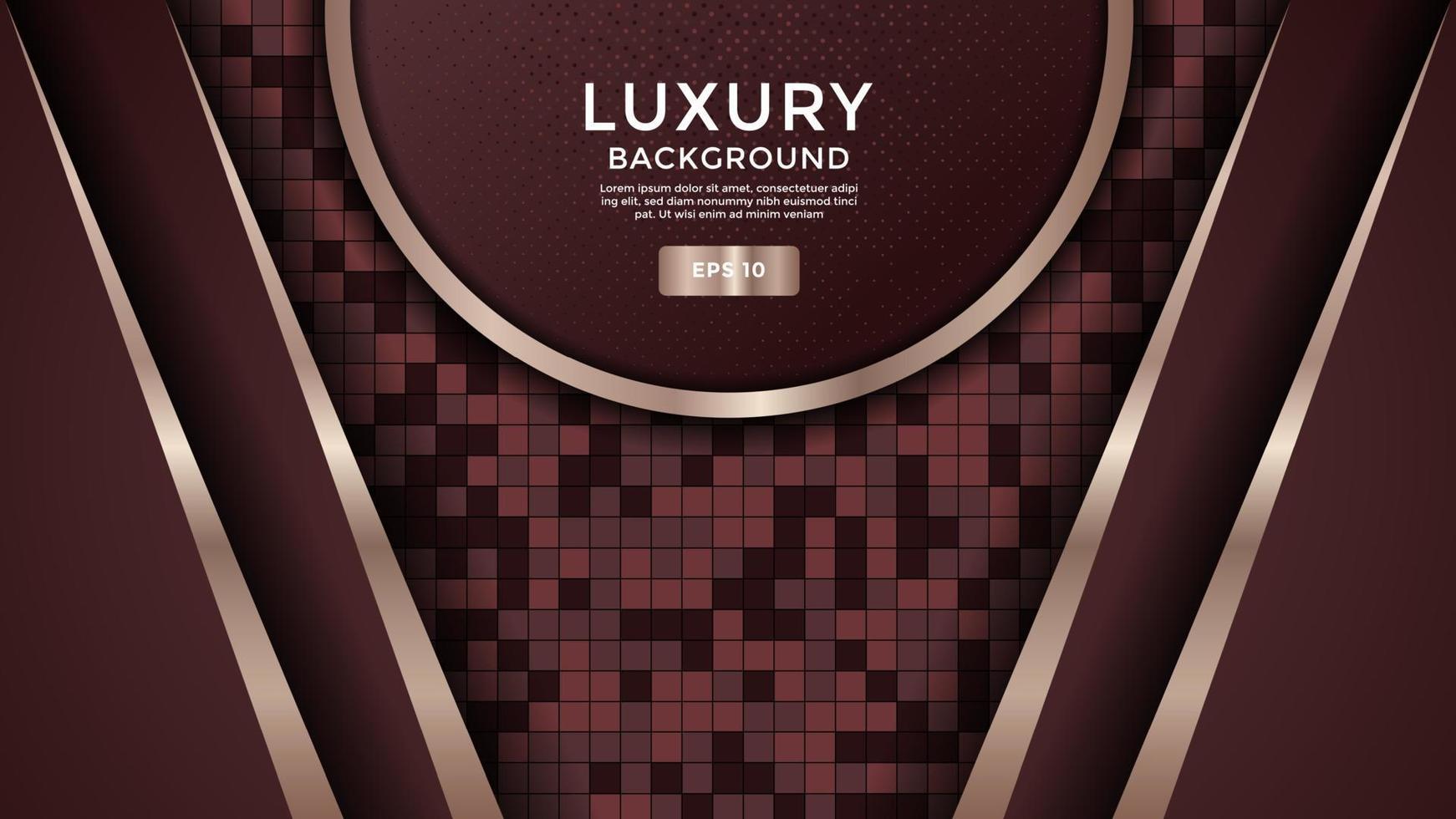 Premium luxury background with pattern on background. Vector premium background for banner, wallpaper. Eps10