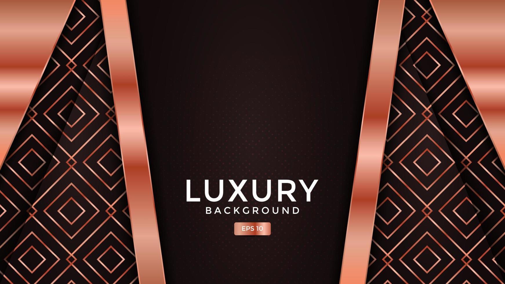 Premium luxury background with pattern on background. Vector premium background for banner, wallpaper. Eps10