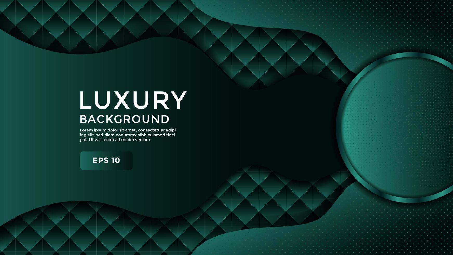 Premium luxury background with pattern on background. Vector premium background for banner, wallpaper. Eps10