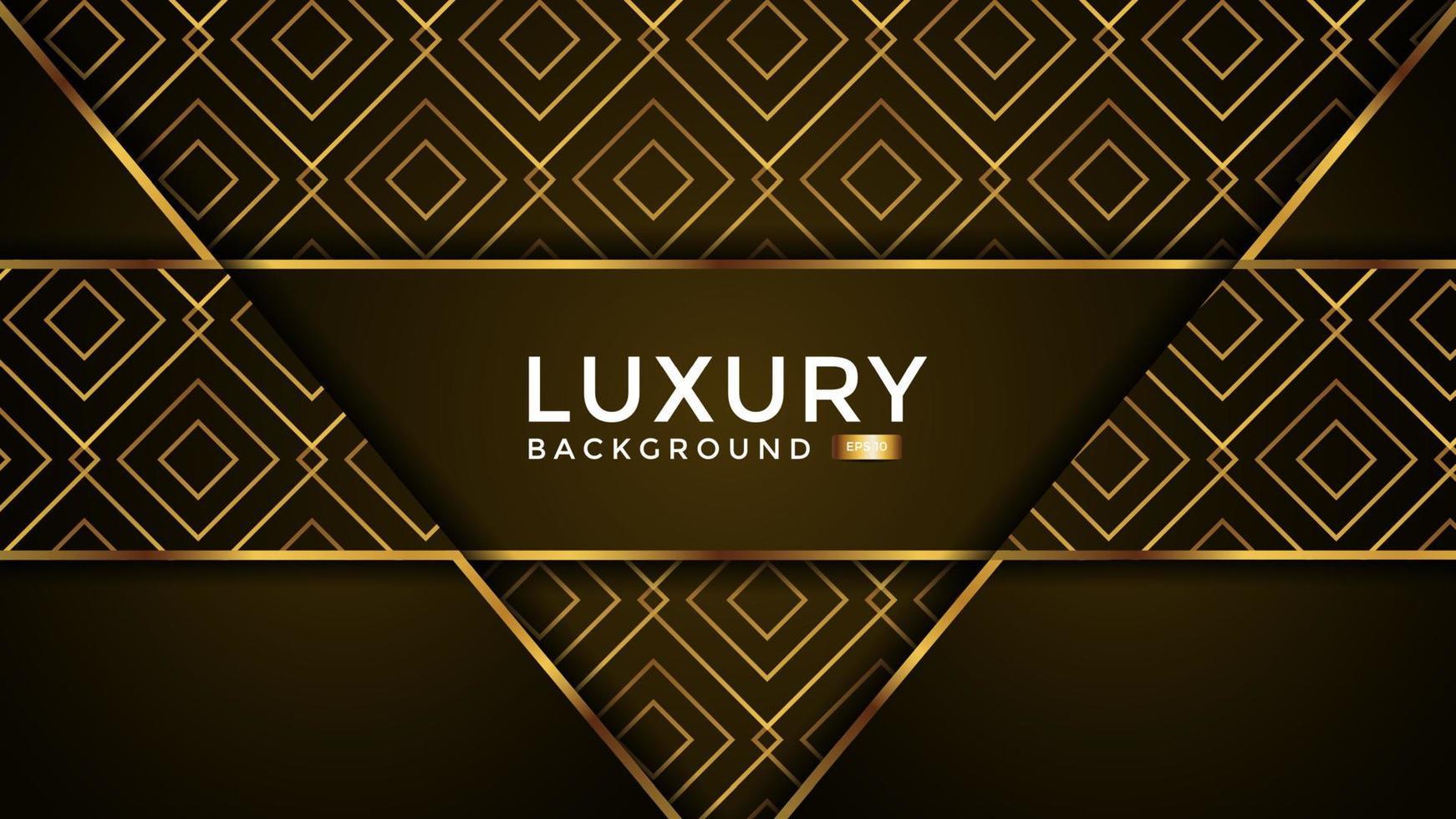 Premium luxury background with pattern on background. Vector premium background for banner, wallpaper. Eps10