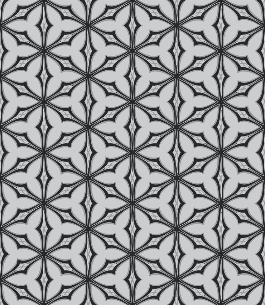 Gray and white color seamless pattern texture and template. Multicolored. Colorful ornamental graphic design. vector