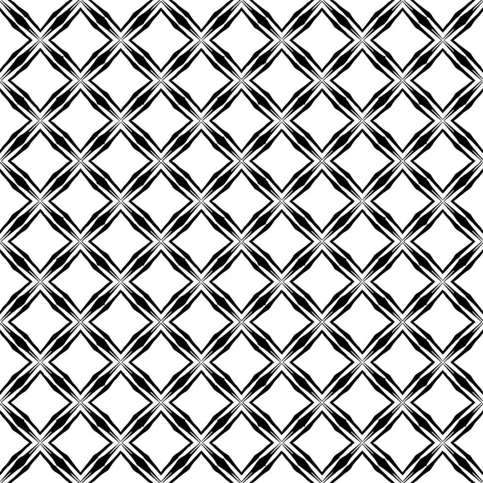 Black and white surface pattern texture. Bw ornamental graphic design. Mosaic ornaments. Pattern template. vector