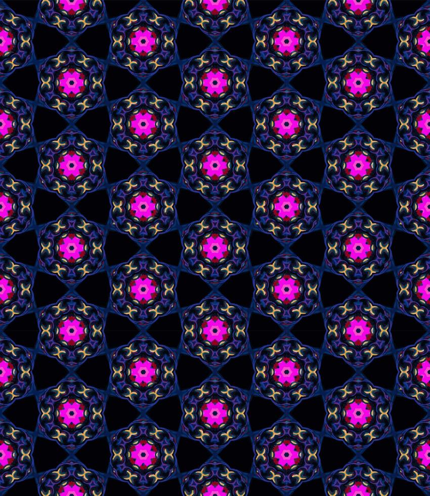 Bright and neon multi color seamless pattern texture and template. Multicolored. Colorful ornamental graphic design. vector