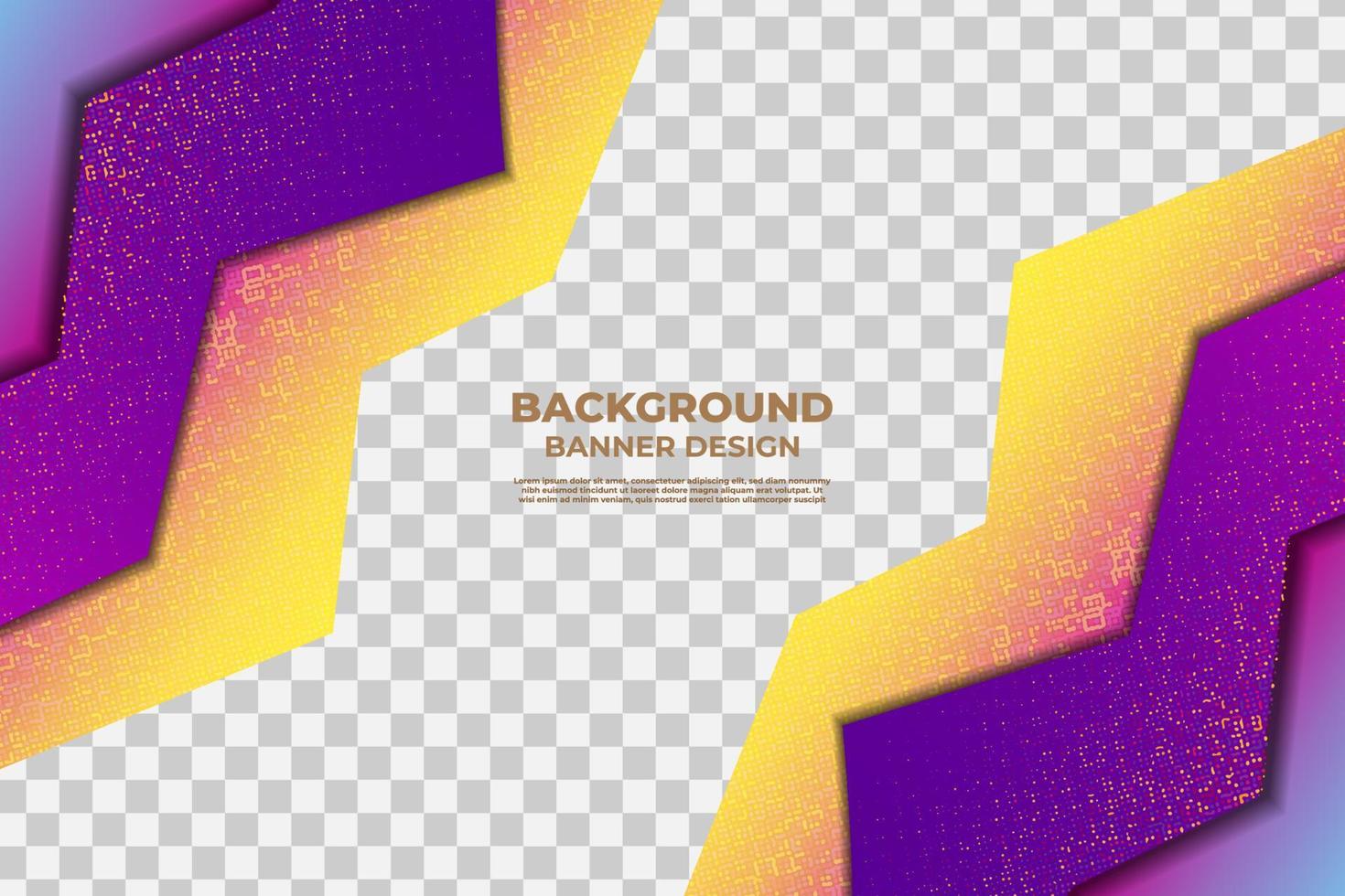 Abstract Colorful Geometric Background For Banner, Flyer and Business Presentation vector